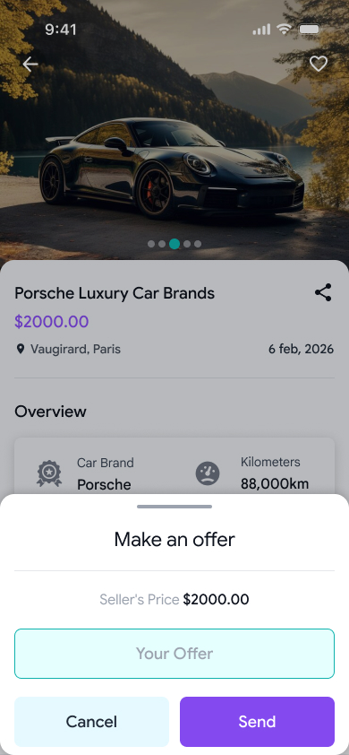 Make an offer sheet in the QuickList app