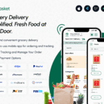 <strong>eBasket</strong> – Single Vendor Food / Grocery Delivery Flutter app with Laravel Admin Panel + Delivery app