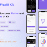 <strong>FlexUI Kit Flutter</strong> – Best Flutter UI Kit