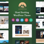 <strong>LuxeStay</strong> – Hotel Booking WordPress theme