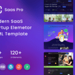 <strong>SaaSPro</strong> – Startup & SaaS HTML Template