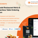 <strong>ScanEats</strong> – QR Code Multi-Restaurant Menu Maker and Table Ordering System with POS Web and App