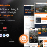 <strong>MicroVilla</strong> – Tiny House Living Lifestyle HTML Template