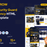<strong>ROW</strong> – Private Security & BodyGuard Service HTML Template