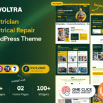<strong>Voltra</strong> – Electrician Electrical Repair WordPress Theme