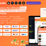 <strong>Foodie</strong> | UberEats Clone | Food Delivery App | Multi Restaurant Food Delivery App with AI Assistant