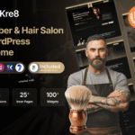Kre8 | Barber & Hair Salon WordPress Theme