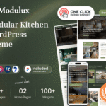 Modulux – Modular Kitchen WordPress Theme