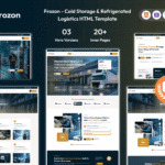 <strong>Frozon</strong> – Cold Storage & Refrigerated Logistics HTML Template