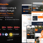 <strong>MicroVilla</strong> – Tiny House Living Lifestyle WordPress Theme