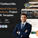 <strong>TheNessVilla</strong> – Weekend Villa and FarmHouse Project HTML Template