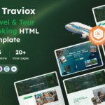 <strong>Traviox</strong> – Modern Travel & Tour Booking HTML Template