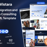 <strong>Vistara</strong> – Immigration and Visa Consulting HTML Template